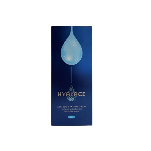 Hyalace hyaluronic acid skin booster for deep hydration
