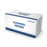Alcohol Swabs 100 Pack – Sterile Antiseptic Wipes